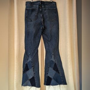 Forever 21 Dark Blue Flare Jeans